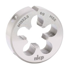 Плашка М19х2,5 DINEN22568 HSS 6g 45х18мм NKP 240190N