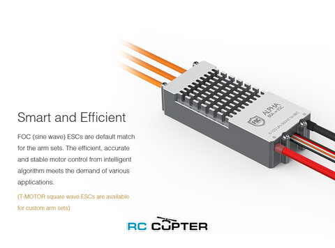 Набор ВМГ T-Motor P80-X KV100 CCW (P80 II KV100 1шт + ESC Alpha 80A HV 1шт + мотормаун + MF3016 CCW 1шт)
