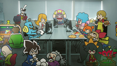 Игра WarioWare: Get It Together! (Switch) (Б/У)