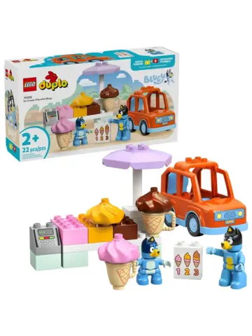 Конструктор DUPLO 10458 Прогулка с Блуи за мороженым