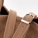 Сумка Саломея 2020 эко-замша песочный