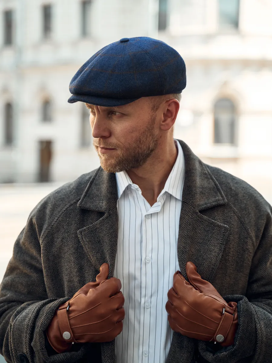 Кепка восьмиклинка утепленная