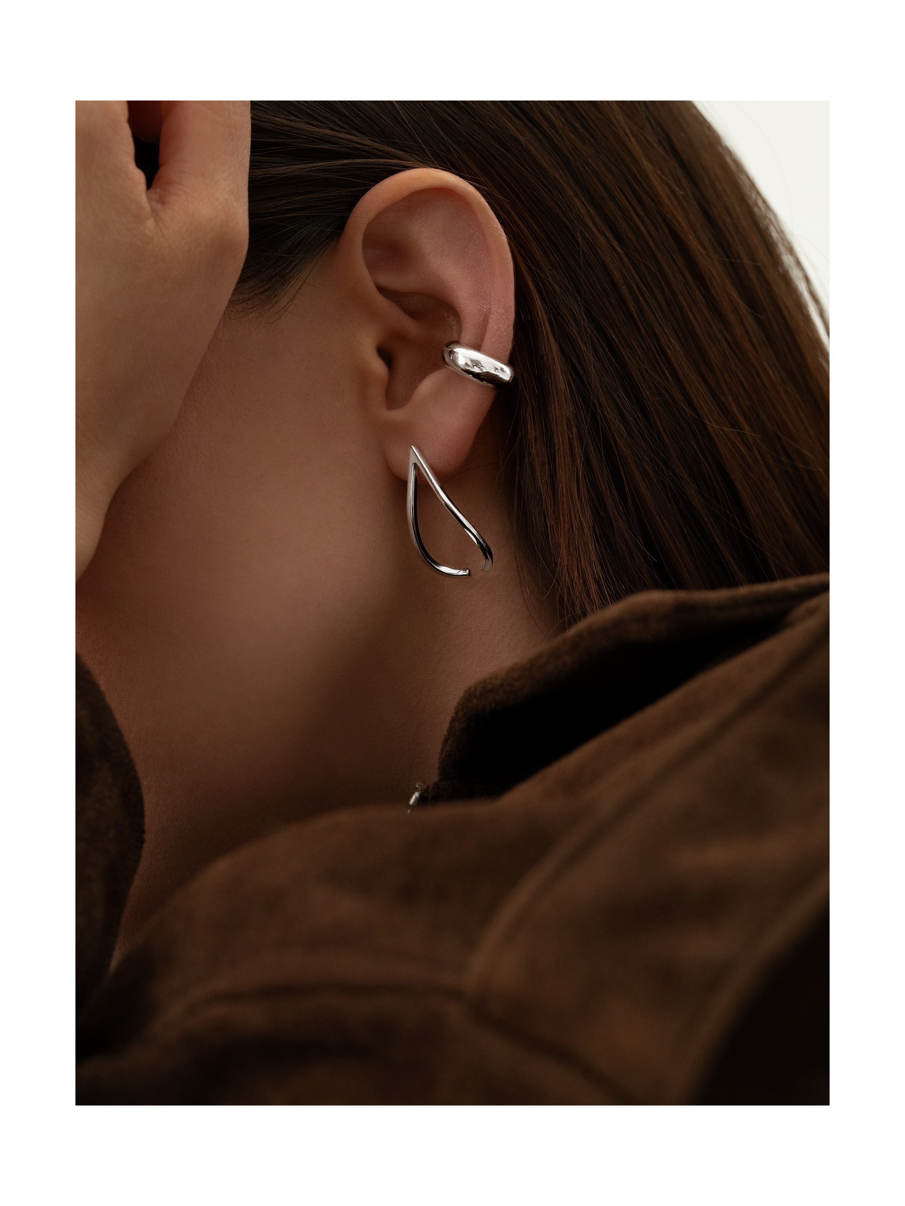 Серьги Вентрум