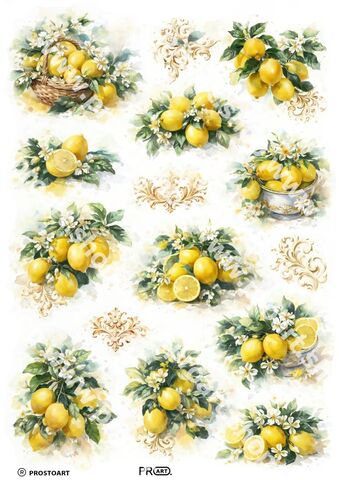 065 Пленочный трансфер декупажная карта, PROstoART