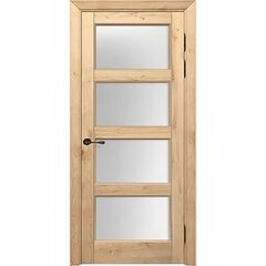 Купить Межкомнатная дверь массив дуба Порталини 9 остеклённая