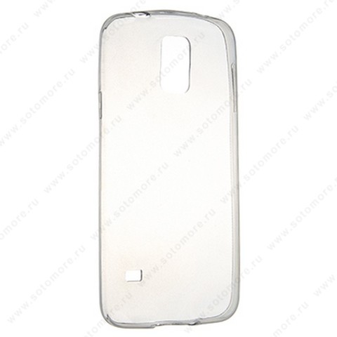 Накладка силиконовая для Samsung Galaxy S5 I9600 прозрачная