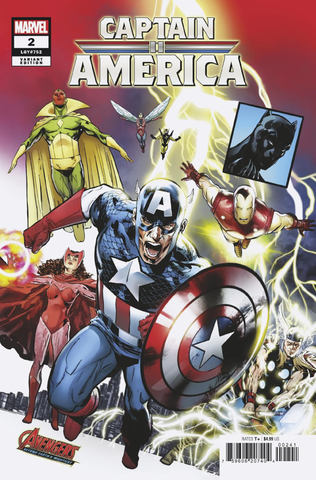 Captain America Vol 10 #2 (Cover B)