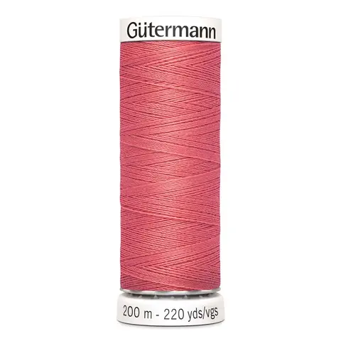 Нить Sew-All 200 м, Gutermann, 926 лососевый