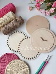 Set for basket: bottom + lid