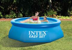 Бассейн с надувным бортом 305х76см Intex Easy Set 3853л фильтр-насос 1250л/ч