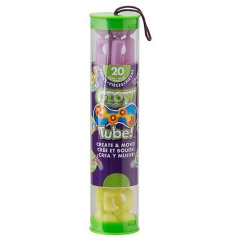 Конструктор"Zoob Tube. 20 Glow Pastel"20 деталей