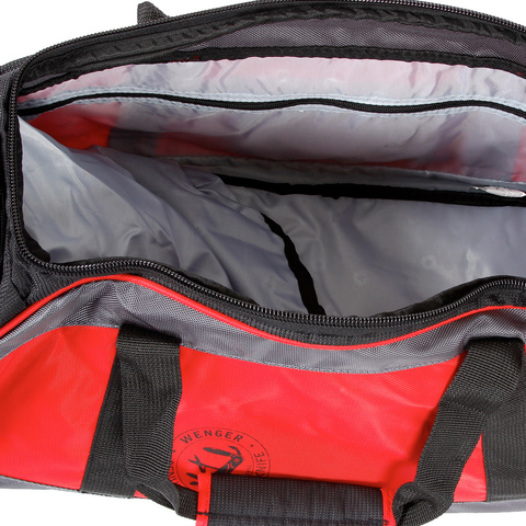 Сумка спортивная Wenger Mini Soft Duffle, красная, 52х25х30 см