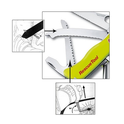 Пила специальная Victorinox, для ножа спасателей (A.8591)