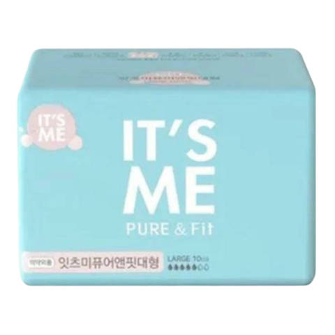 It's Me Pure & Fit pads large Прокладки женские гигиенические с крылышками, 4 капли