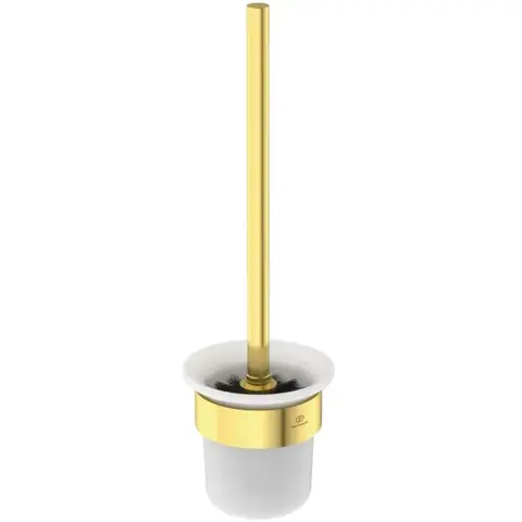 Ideal Standart T4495A2 CONCA Туалетная щетка с держателем, для настенного монтажа, матовое стекло, округлый дизайн