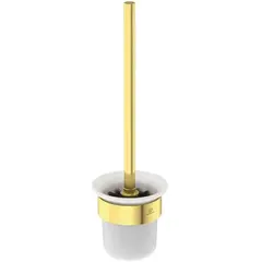 Ideal Standart T4495A2 CONCA Туалетная щетка с держателем, для настенного монтажа, матовое стекло, округлый дизайн фото