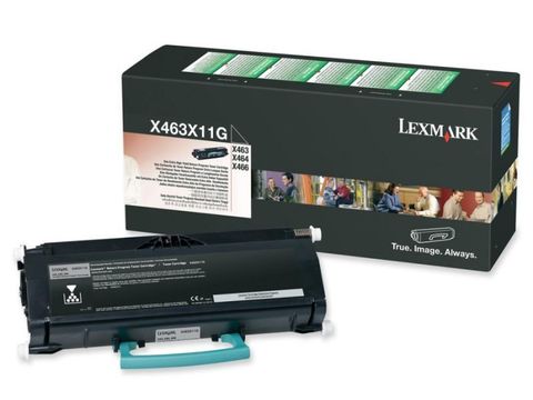 Тонер-картридж для принтеров Lexmark X463, X464, X466 черный (black). Ресурс 15000 стр (X463X11G)