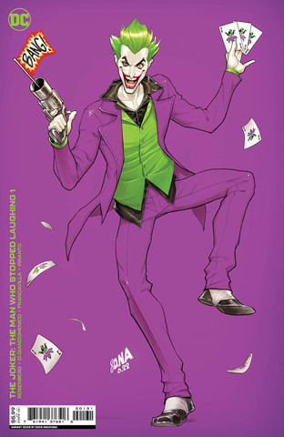 Joker The Man Who Stopped Laughing #1 (Foil Cover D)