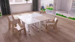 Стол «Лесная сказка» (ЛДСП белый)