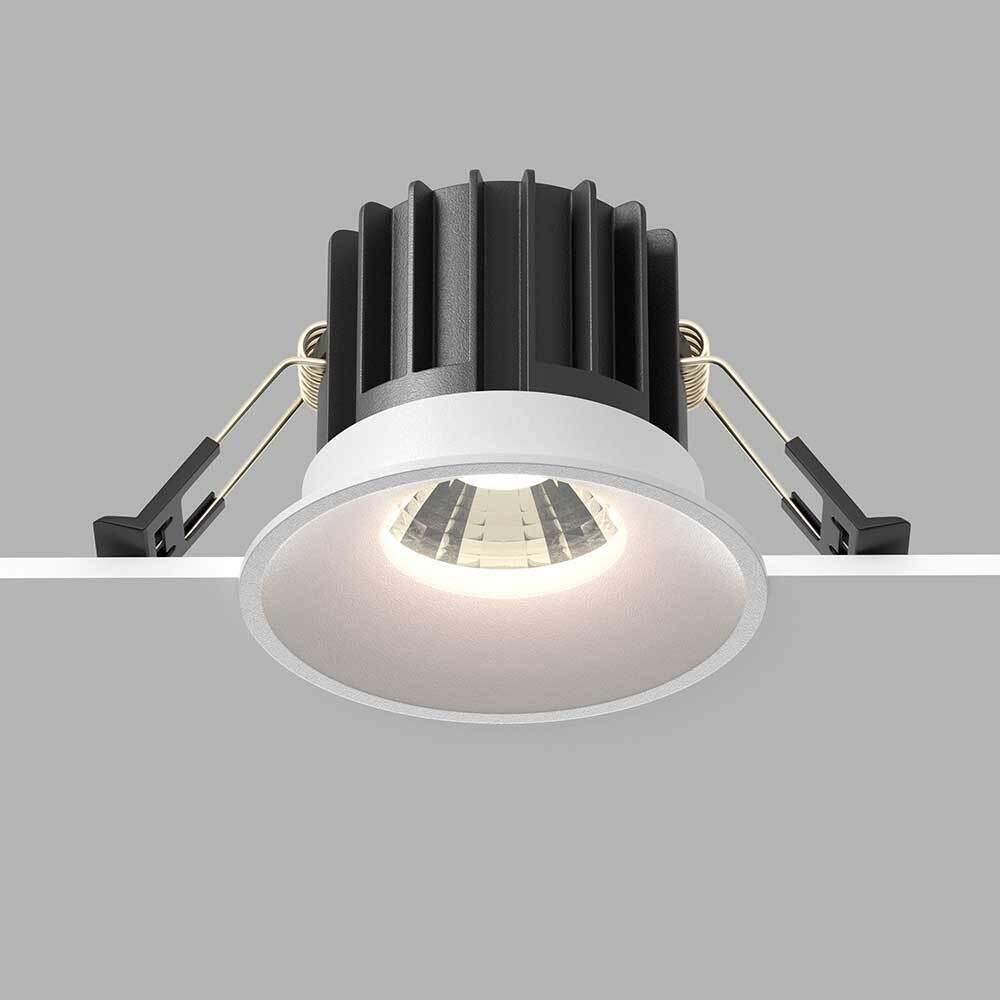Встраиваемый светильник Maytoni Technical Round DL058-12W4K-W
