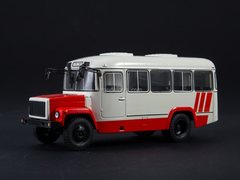 KAVZ-3976 white-red 1:43 Modimio Our Buses #10