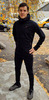 Элитная куртка для лыж и зимнего бега Gri Темп мужская черная