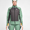 Премиальный теплый лыжный костюм Bjorn Daehlie Challenge Booster Malachite Green женский