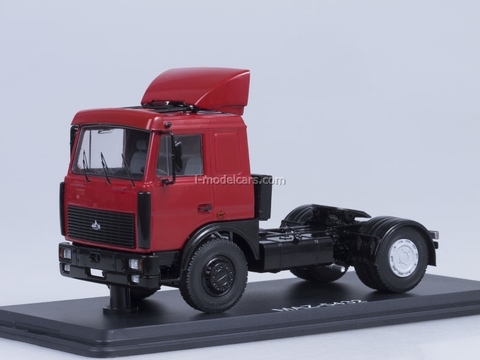 MAZ-5432 road tractor later with spoiler red Start Scale Models (SSM) 1:43