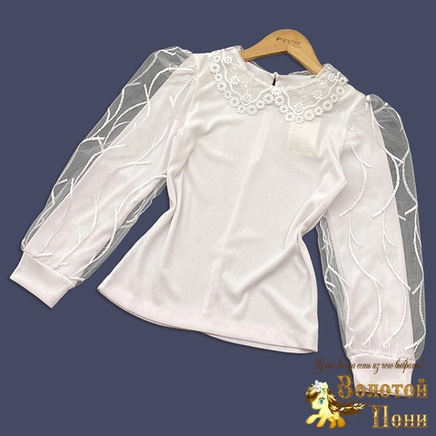 Блуза трикотаж д (8-12) 250601-Y1053