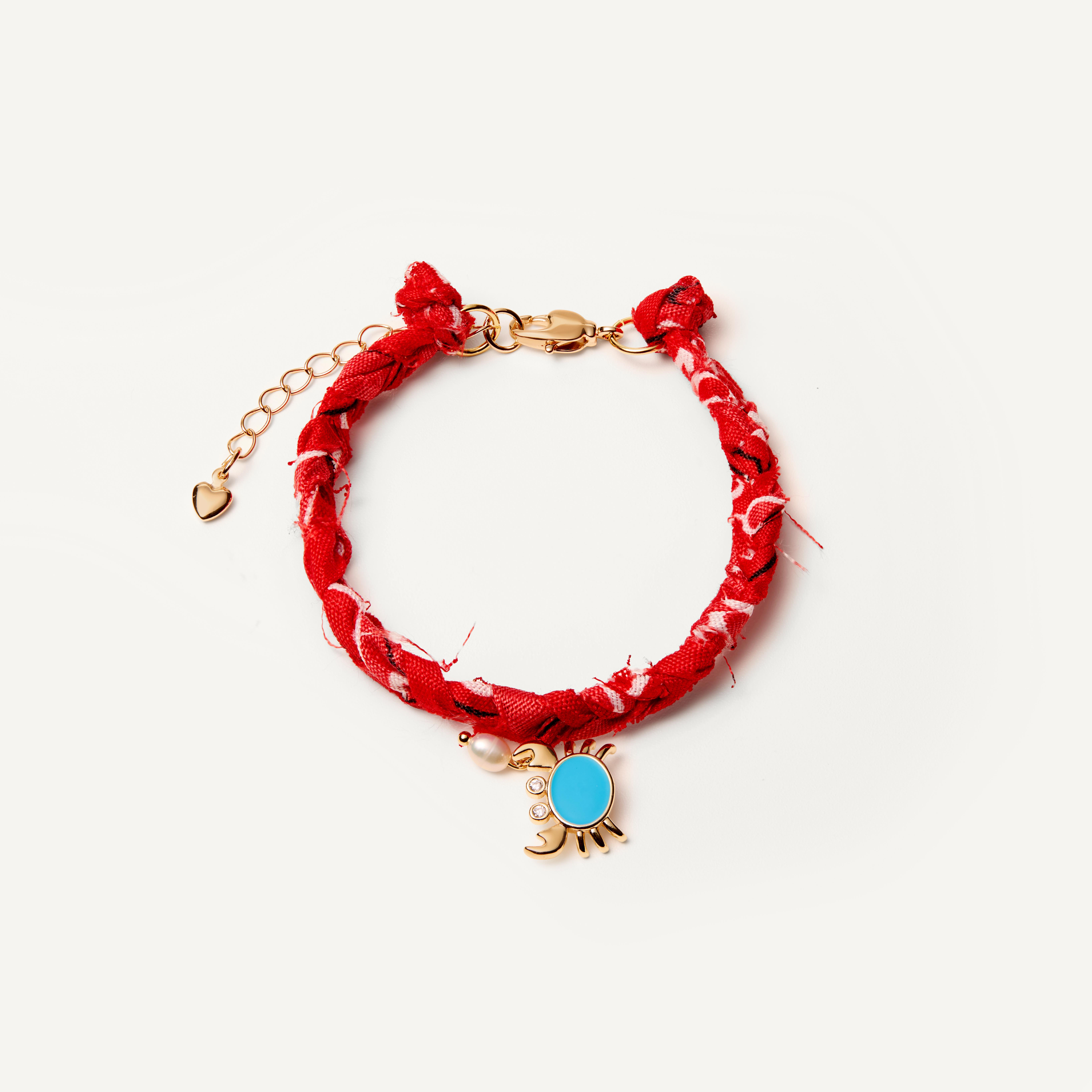 

Анклет Braded Bandana Anklet - Red