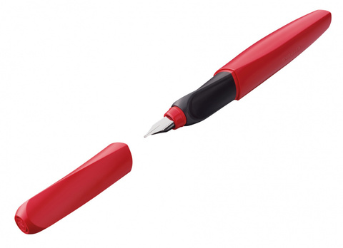 Ручка перьевая Pelikan Office Twist® Standart P457 Fiery Red M перо сталь нержавеющая карт.уп. (814799)