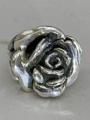 Роза ср. (кольцо из серебра)