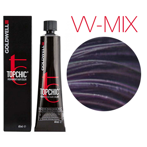 Goldwell Topchic VV-Mix (интенсивный фиолетовый микс-тон) - Стойкая крем-краска