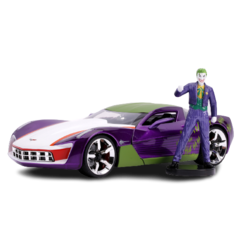 Набор Hollywood Rides  Машинка 2009 Chevy Corvette Stingray Concept W/Joker