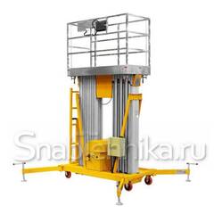 Подъемник мачтовый телескопический двухместный GTWY 12.200S AC