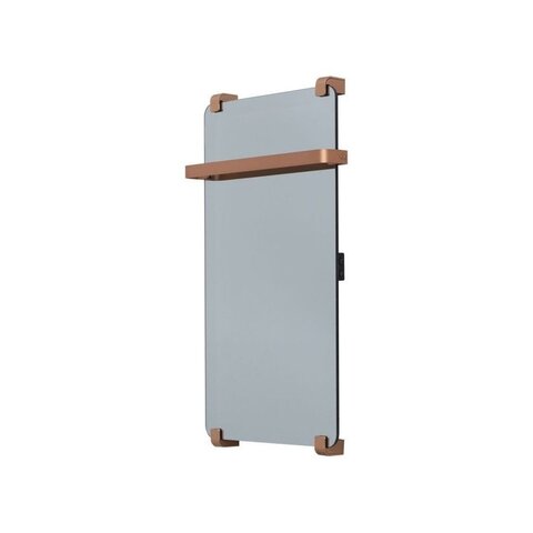 Allen Brau Infinity 305011 Полотенцесушитель электрический с рейлингом и креплением, цвет: медь