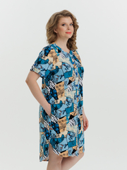 4630 Туника на пуговицах