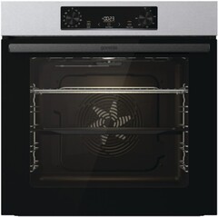 Встраиваемый духовой шкаф Gorenje BOB6737E01X, пиролитическая очистка, 77 литров, 12 режимов