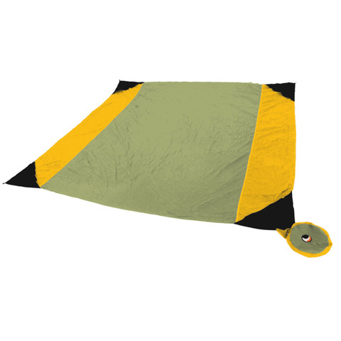 Картинка пляжное покрывало Ticket to the Moon Beach Blanket Khaki/Dark Yellow - 1