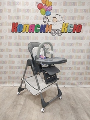 Стульчик для кормления BubaGo Amelia светло-серый