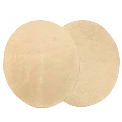 Термоаппликация заплатка 14,8х11,3 см, бежевый