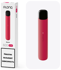 Одноразовая электронная сигарета Plonq Alpha - Вишня (600 затяжек)