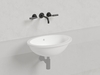 Salini 1101209MF  MAREA 12 в цвете по RAL Раковина, интегрированный слив-перелив, покраска по RAL полностью