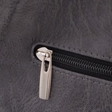 Сумка Саломея 362 македония серый + черный