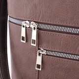 Сумка Саломея 1126 македония какао + шоколад