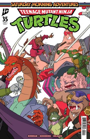 Teenage Mutant Ninja Turtles Saturday Morning Adventures Continued #35 (Cover A)