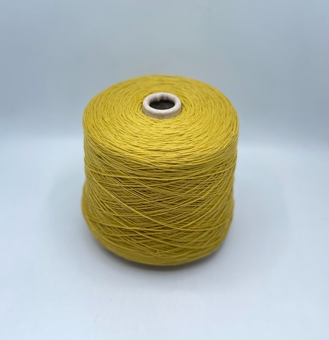 Бобинная пряжа, Toscano, 5/18 360м, 100% Меринос,Горчица,37077