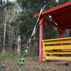 Высоторез-сучкорез Greenworks G40PSF 40V (20 см) аккумуляторный, без АКБ и ЗУ