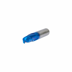 Концевая сферическая фреза 4 зуба, HRC 65, Nano Blue, удлиненная 4х8х100 R2