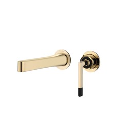 Boheme 165-G Смеситель Boheme Duo для раковины из стены 2х-позиционный GOLD фото